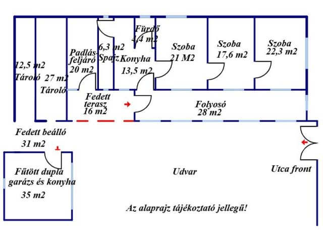 Eladó családi ház, Jánoshalmán 54.9 M Ft, 3 szobás
