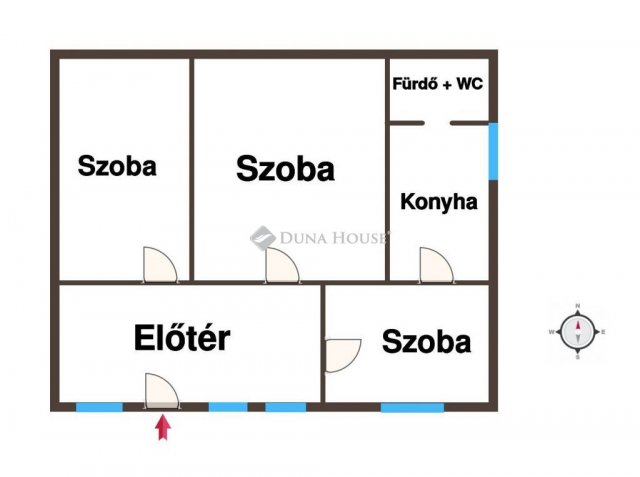 Eladó családi ház, Kiskunfélegyházán 12.5 M Ft, 3 szobás