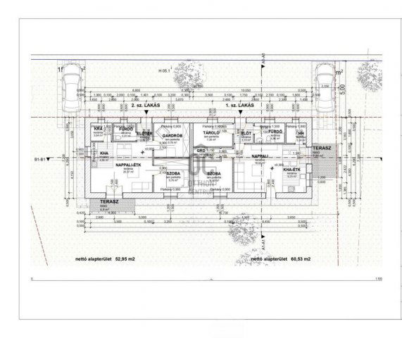 Eladó ikerház, Dánszentmiklóson 38.88 M Ft, 2 szobás