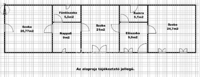 Eladó családi ház, Tiszaörsön 12 M Ft, 3 szobás