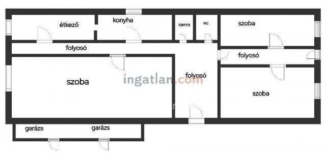 Eladó családi ház, Besenyszögön 65 M Ft, 5 szobás