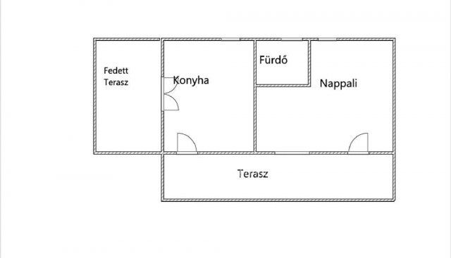Eladó nyaraló, Kiskunlacházán 44.99 M Ft, 1 szobás