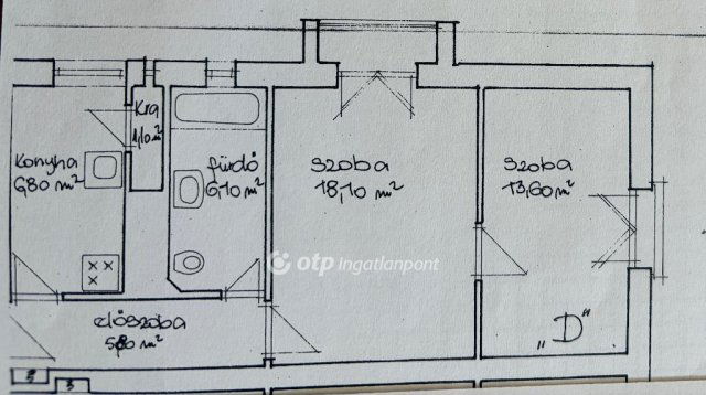 Eladó panellakás, Salgótarjánban 19.9 M Ft, 2 szobás