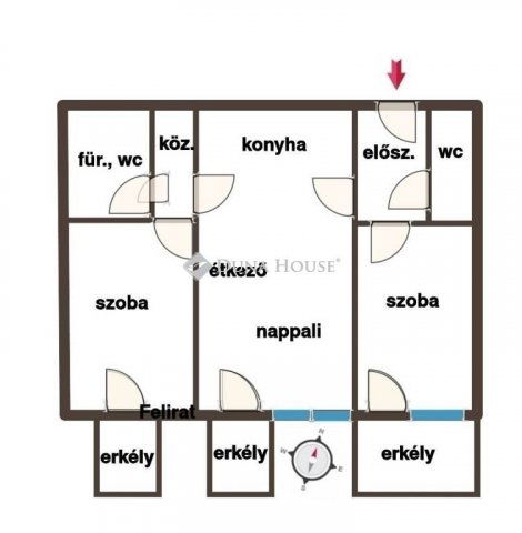 Eladó téglalakás, Budapesten, XIII. kerületben 114.46 M Ft