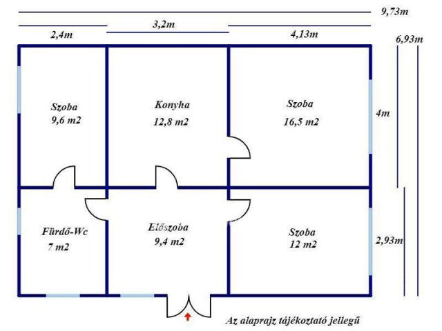 Eladó családi ház, Nagykőrösön 25.5 M Ft, 3 szobás
