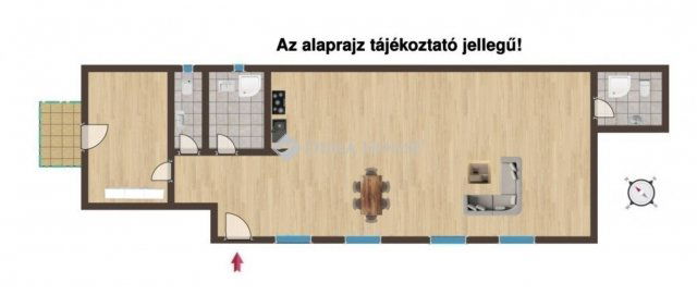 Eladó téglalakás, Budapesten, IX. kerületben 115 M Ft, 2 szobás