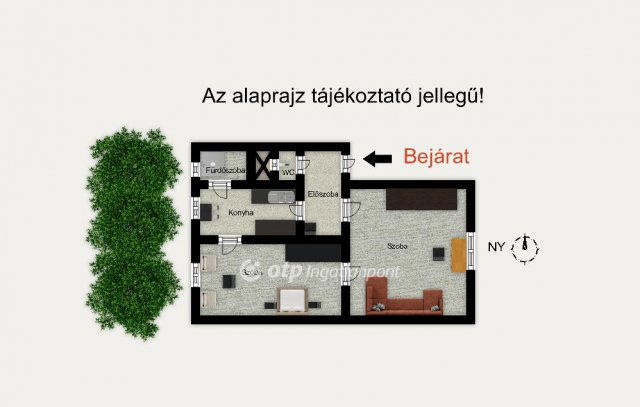 Eladó téglalakás, Budapesten, X. kerületben 55 M Ft, 2 szobás