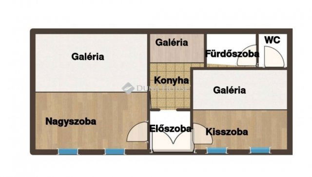 Eladó téglalakás, Budapesten, VI. kerületben 61.5 M Ft, 2 szobás