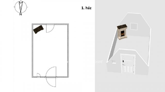 Eladó nyaraló, Egerben 5.5 M Ft, 1 szobás / költözzbe.hu