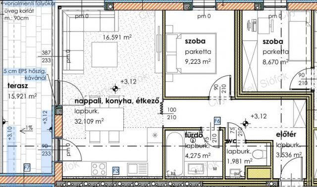 Eladó téglalakás, Balatonlelleén 71 M Ft, 2 szobás