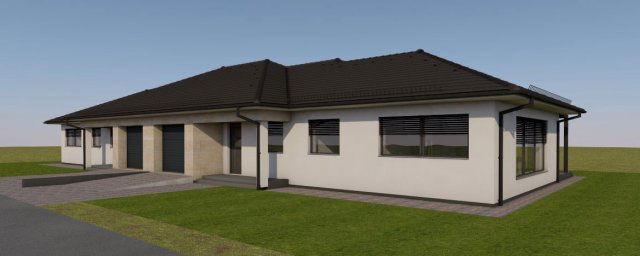 Eladó ikerház, Nyíregyházán 84.9 M Ft, 3 szobás