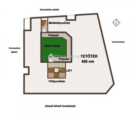 Eladó téglalakás, Budapesten, VIII. kerületben 144 M Ft