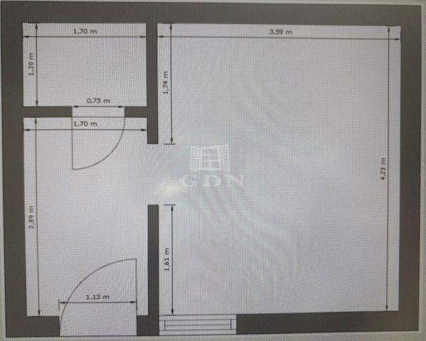 Eladó téglalakás, Budapesten, VI. kerületben 59.9 M Ft, 1 szobás