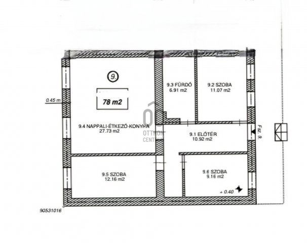 Eladó téglalakás, Szolnokon 89.7 M Ft, 3 szobás