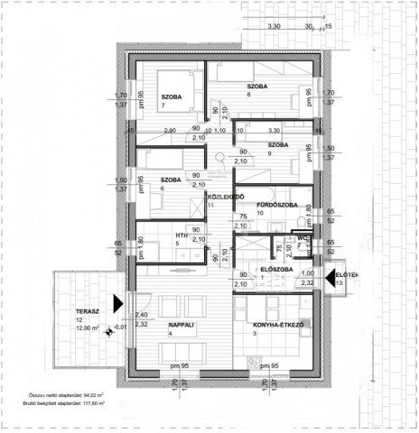 Eladó családi ház, Bodajkon 80.85 M Ft, 5 szobás