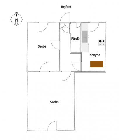 Kiadó téglalakás, albérlet, III. kerületben, Nagyszombat utcában