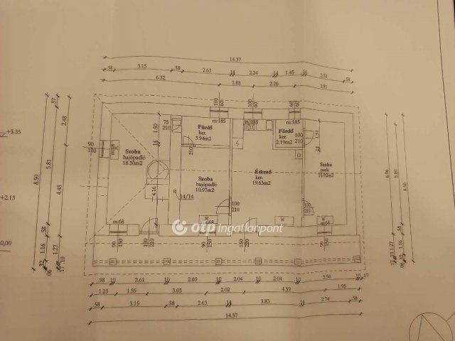 Eladó családi ház, Poroszlón 42 M Ft, 3 szobás