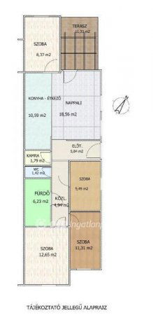 Eladó ikerház, Gyálon 114.9 M Ft, 5 szobás