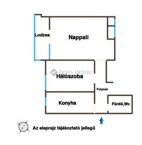 Eladó téglalakás, Budapesten, IX. kerületben 55 M Ft, 2 szobás