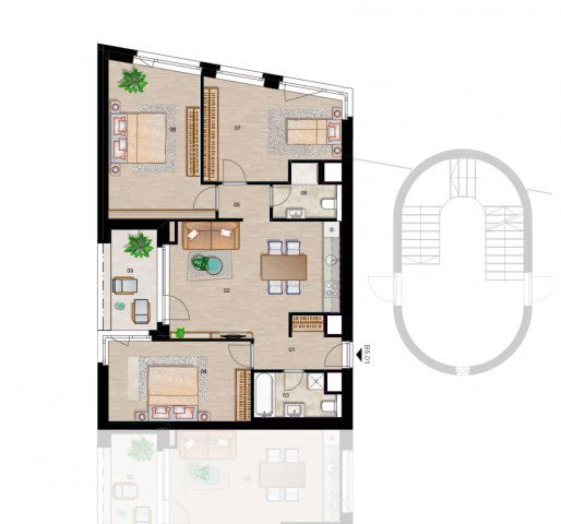 Eladó téglalakás, Budapesten, XVIII. kerületben, Üllői úton