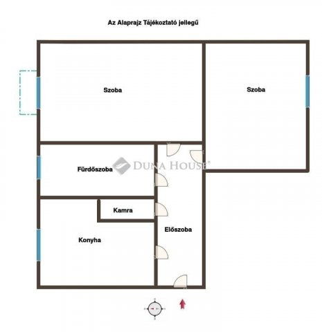 Eladó téglalakás, Kővágószőlősön 32.9 M Ft, 2 szobás