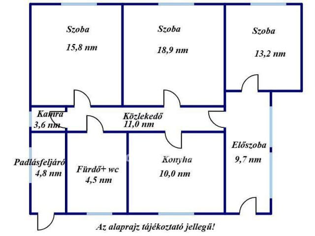 Eladó családi ház, Füzesgyarmaton 16.7 M Ft, 3 szobás