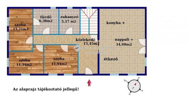 Eladó családi ház, Veszprémben 105.25 M Ft, 4 szobás