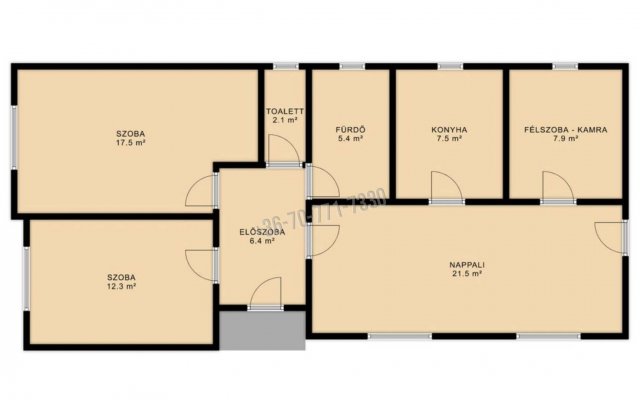 Eladó családi ház, Erdőtelken 15.9 M Ft, 2+2 szobás