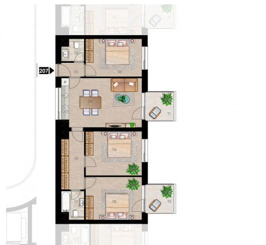 Eladó téglalakás, Budapesten, XVIII. kerületben, Üllői úton