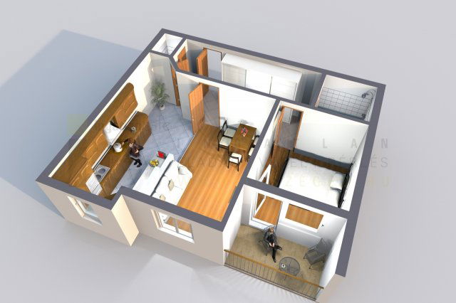 Eladó téglalakás, Szegeden 67.9 M Ft, 1 szobás