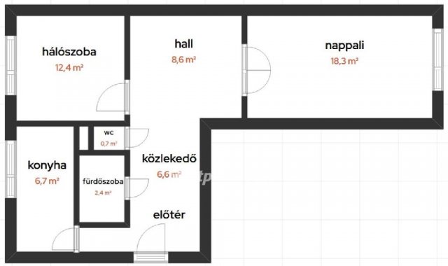Eladó panellakás, Budapesten, XV. kerületben 65 M Ft, 2 szobás