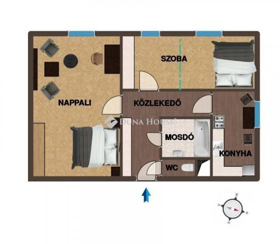 Eladó panellakás, Budapesten, XI. kerületben 95 M Ft, 2 szobás
