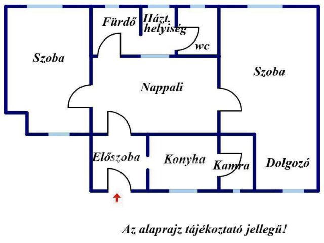 Eladó családi ház, Szegeden 49.99 M Ft, 3 szobás