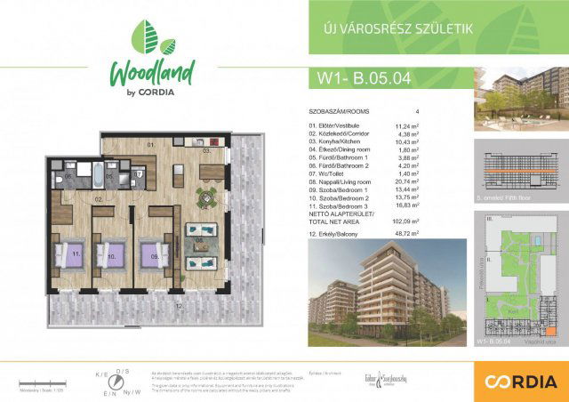 Eladó téglalakás, Budapesten, IX. kerületben 184.94 M Ft