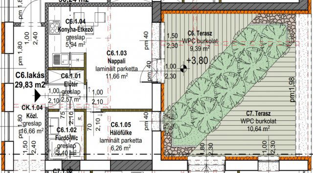 Eladó téglalakás, Szombathelyen 29.99 M Ft, 1 szobás