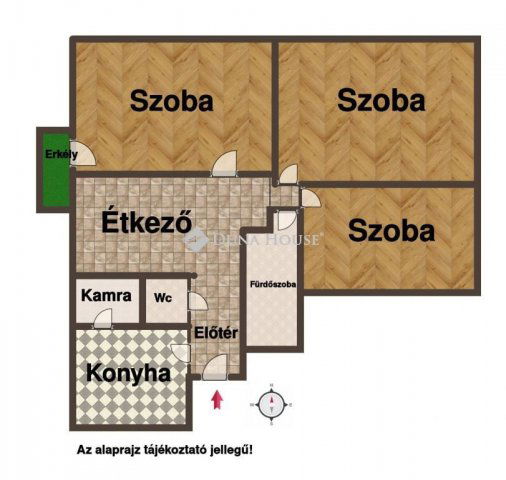 Eladó téglalakás, Budapesten, XIV. kerületben 105 M Ft, 3 szobás