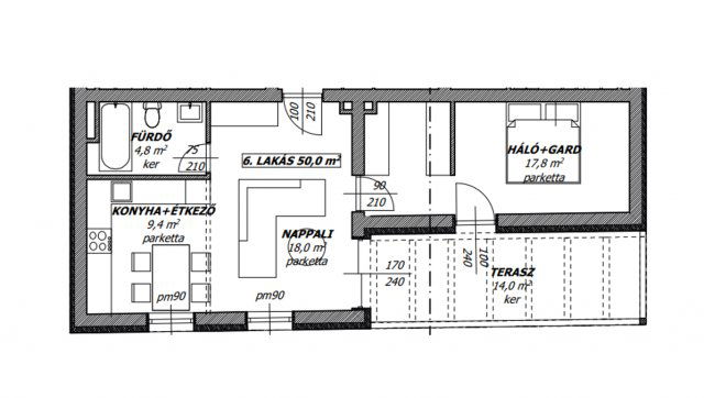 Eladó téglalakás, Székesfehérvárott, Károly János utcában