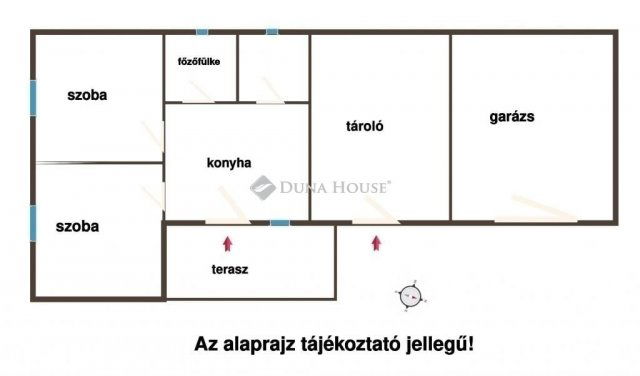 Eladó családi ház, Szentmártonkátán 32.9 M Ft, 2 szobás