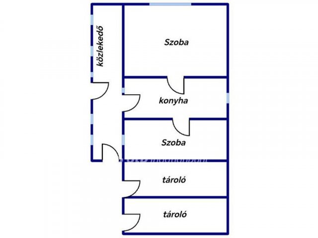 Eladó családi ház, Egerfarmoson 6 M Ft, 2 szobás