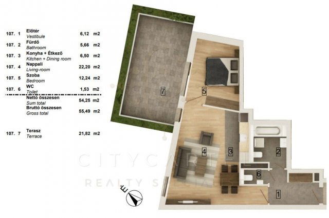 Eladó téglalakás, Budapesten, VIII. kerületben 86.9 M Ft