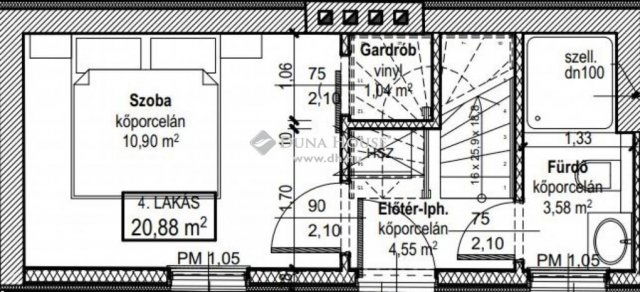 Eladó téglalakás, Budapesten, VI. kerületben 98.078 M Ft