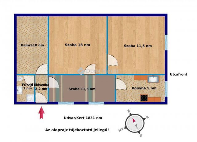 Eladó családi ház, Végegyházán 3.8 M Ft, 3 szobás