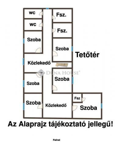 Eladó üzlethelyiség, Dunaföldváron 180 M Ft, 6 szobás