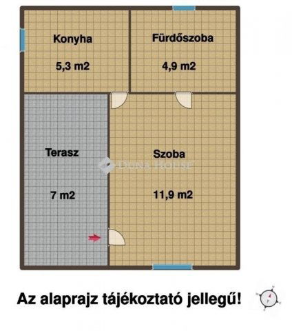 Eladó családi ház, Erdőkertesen 47.9 M Ft, 1 szobás