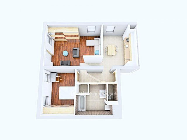 Eladó téglalakás, Bicskén 57.72 M Ft, 3 szobás