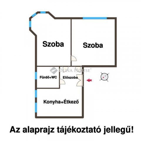Eladó téglalakás, Budapesten, X. kerületben 74.99 M Ft, 2 szobás