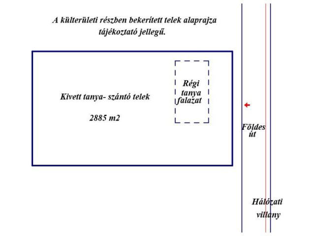 Eladó mezogazdasagi ingatlan, Cegléden 2.8 M Ft, 2 szobás