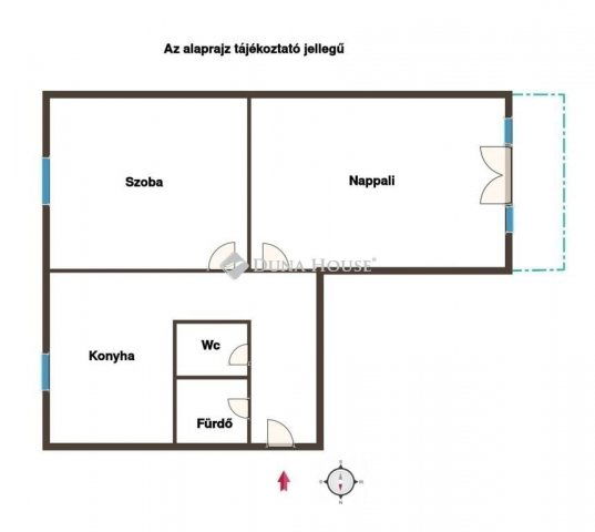 Eladó panellakás, Pécsett 47.9 M Ft, 2 szobás