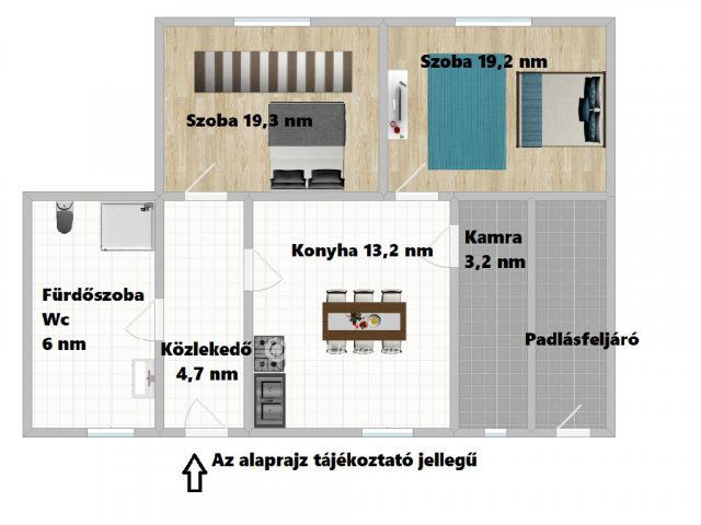 Eladó családi ház, Hunyán 9.5 M Ft, 2 szobás