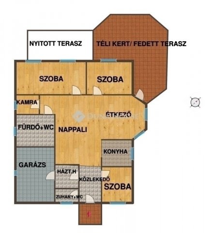 Eladó családi ház, Vecsésen 144.9 M Ft, 4 szobás